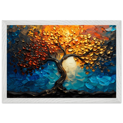 The Tree of Life Premium Wooden - Vibrantwalls