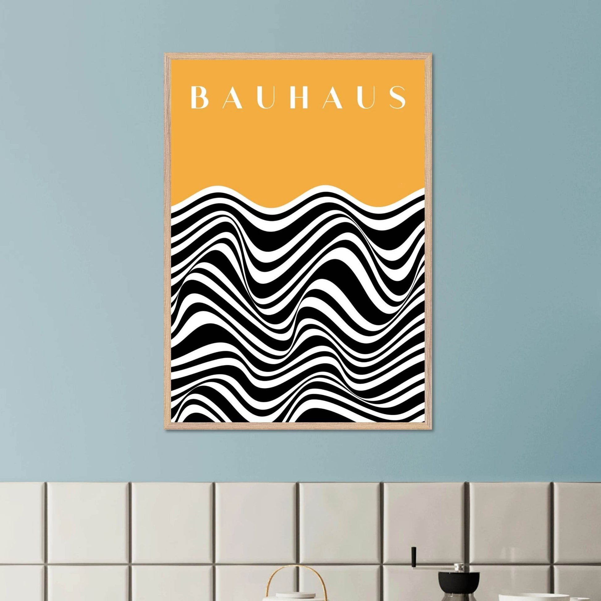 Bauhaus Ausstellung 1923 Optical Illusion Movement Design Wall Art - Vibrantwalls