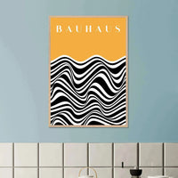 Bauhaus Ausstellung 1923 Optical Illusion Wall Art - Vibrantwalls