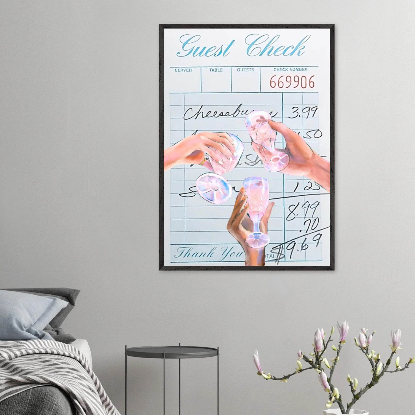 Vibrant Cocktail 'Guest Check' - Vibrantwalls