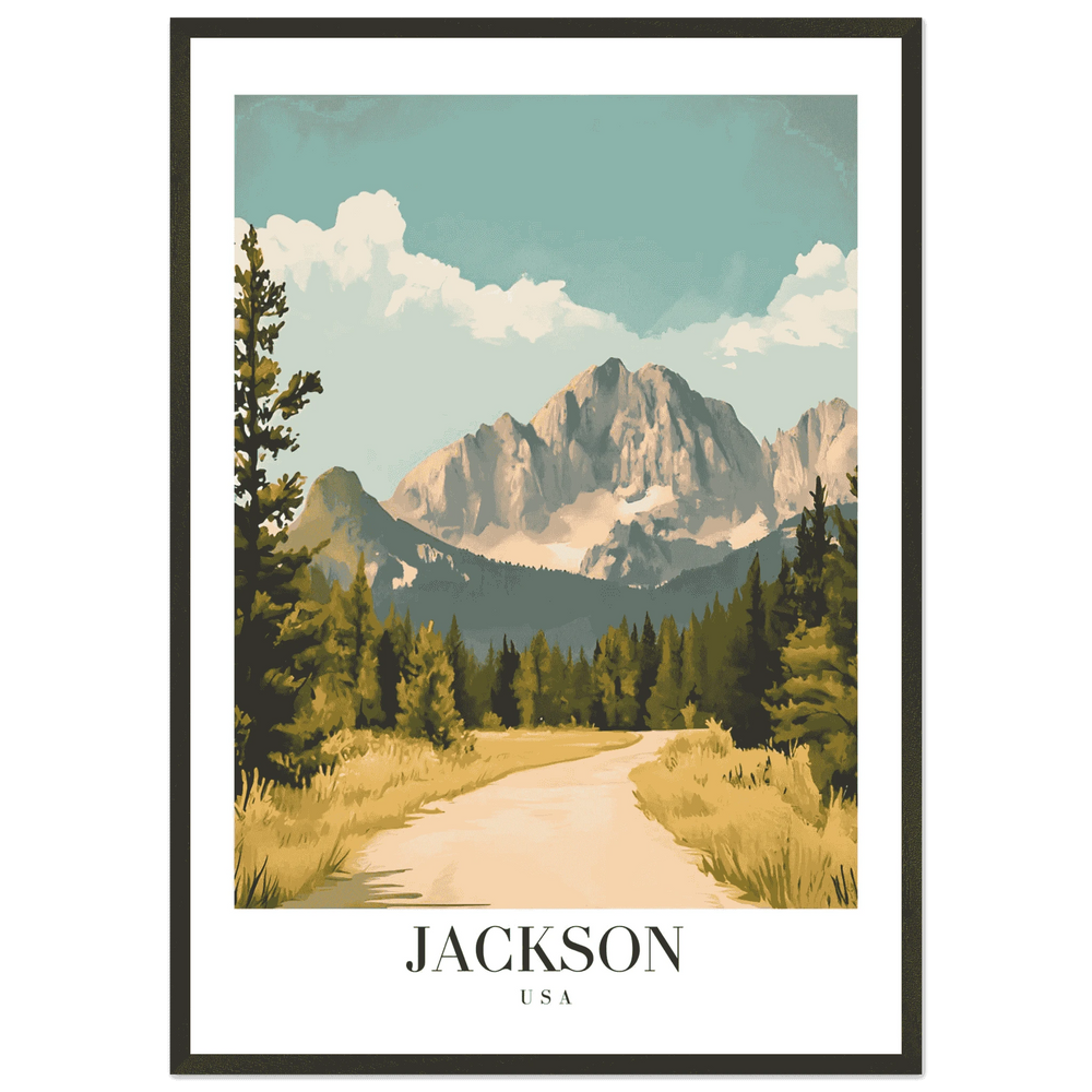 Jackson USA Wall Art - Vibrantwalls