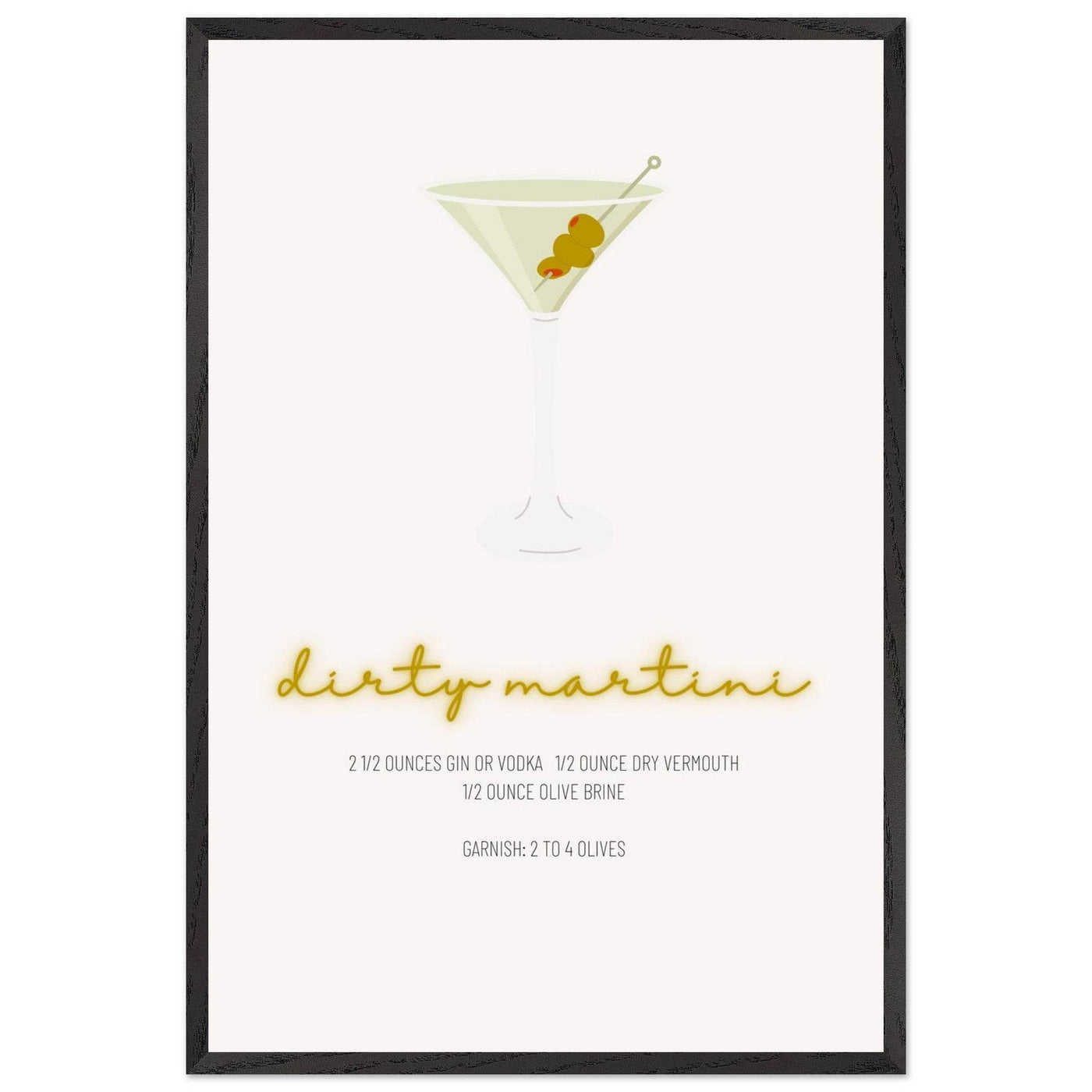 Dirty Martini Recipe - Vibrantwalls