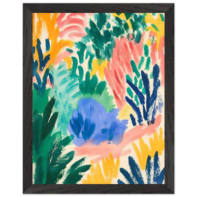 Abstract Floral Delight - Vibrantwalls