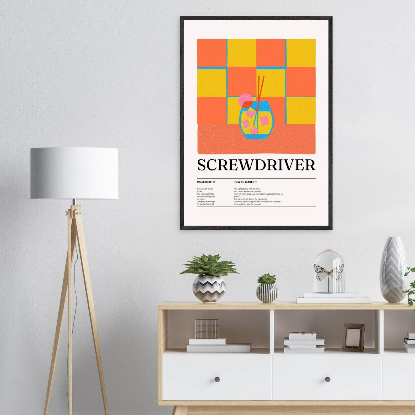 Screwdriver Cocktail Recipe - Vibrantwalls