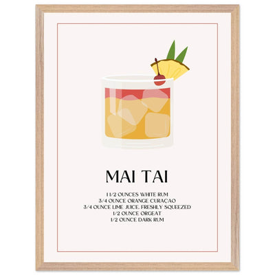 Mai Tai Cocktail Recipe - Vibrantwalls