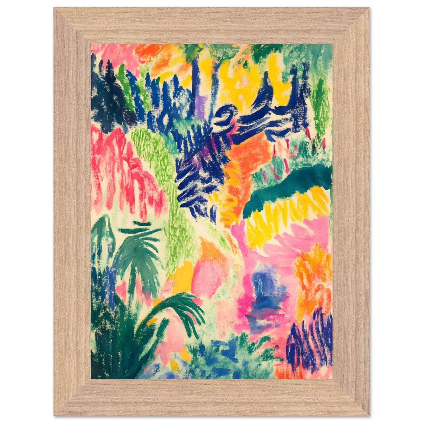 Vibrant Abstract Henri Matisse - Vibrantwalls