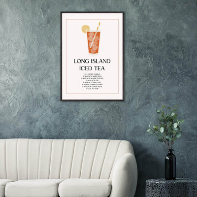Long Island Iced Tea Recipe Strong Cocktail - Vibrantwalls