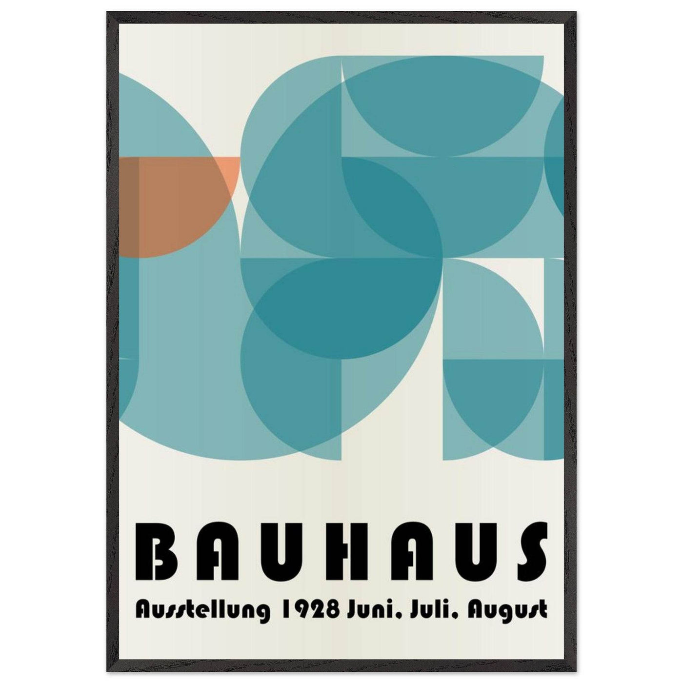 Bauhaus-Style The Blue Tunnel - Vibrantwalls