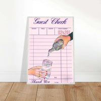 Gin Tonic Retro Bar Art Wall Art - Vibrantwalls