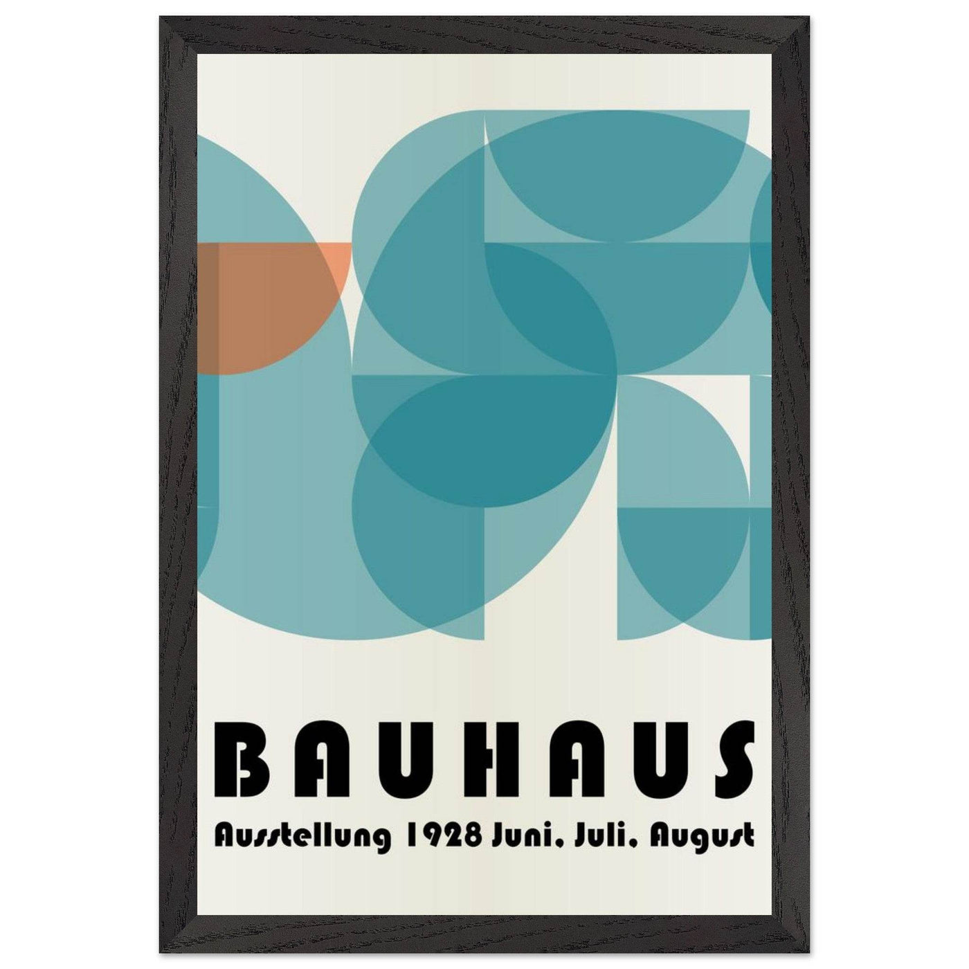 Bauhaus-Style The Blue Tunnel - Vibrantwalls