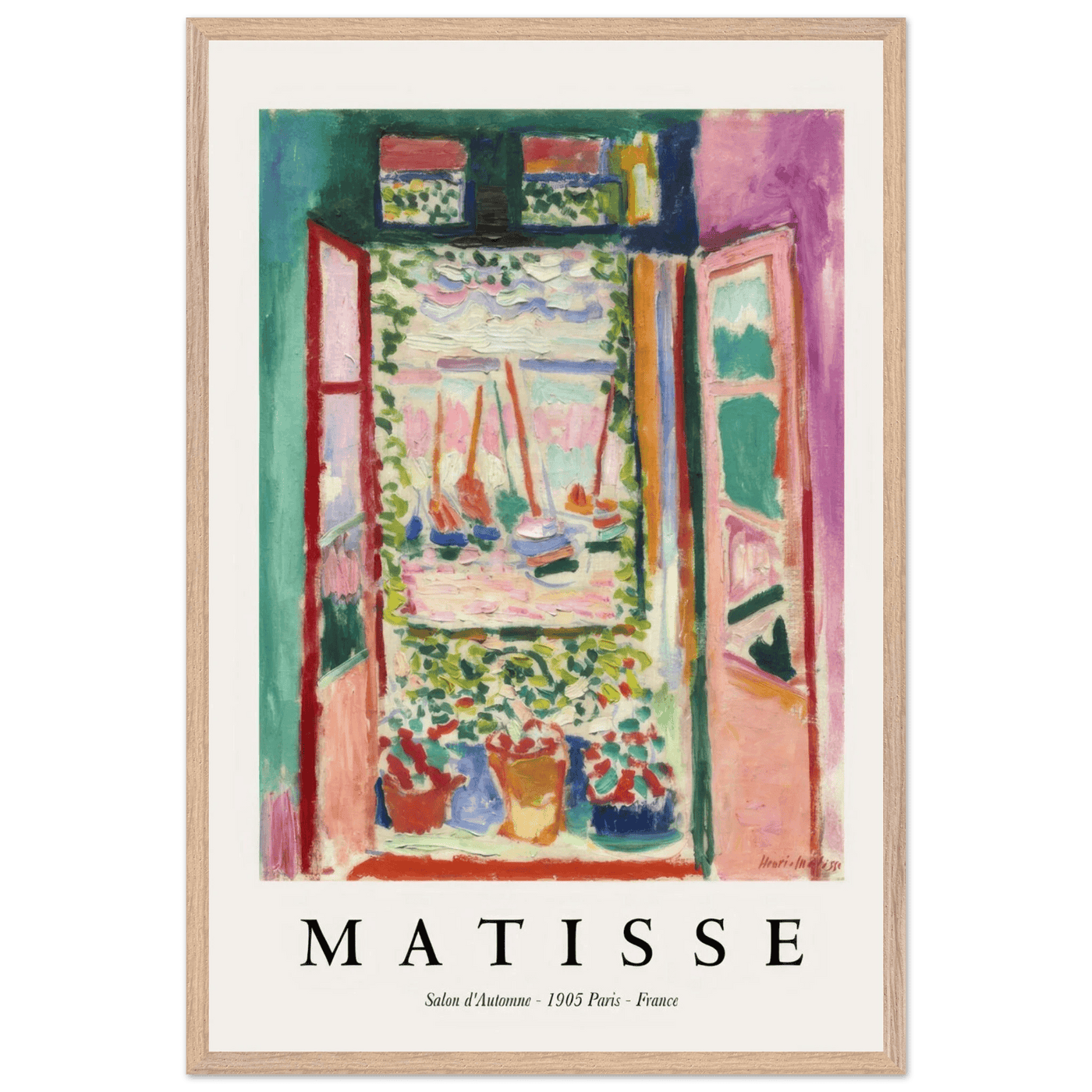 Matisse Open Window Art - Captivating Piece for Modern Decor - Vibrantwalls