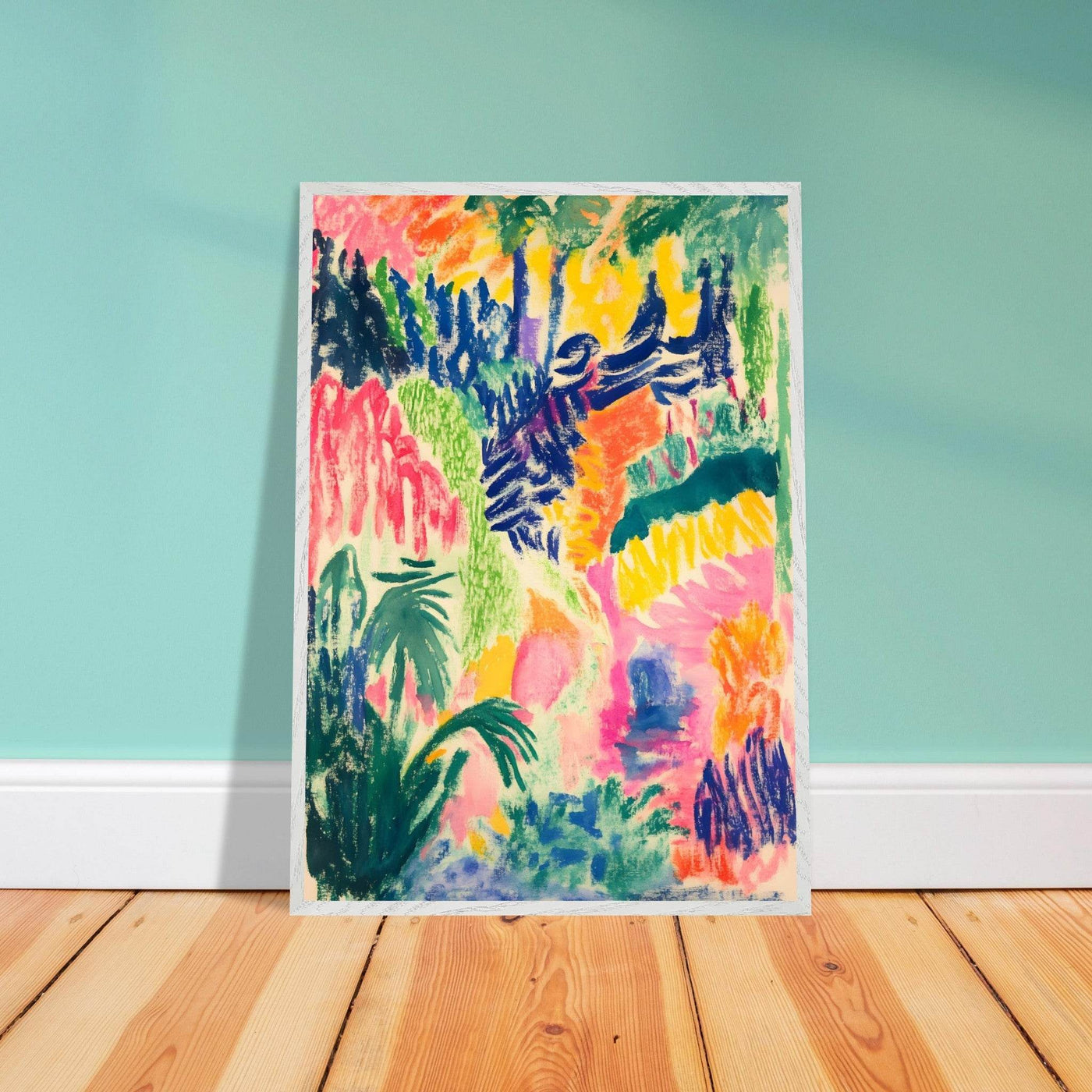 Vibrant Abstract Henri Matisse - Vibrantwalls