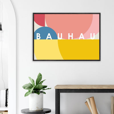 Bauhaus-Style 'The Blue Tunnel' - Vibrantwalls