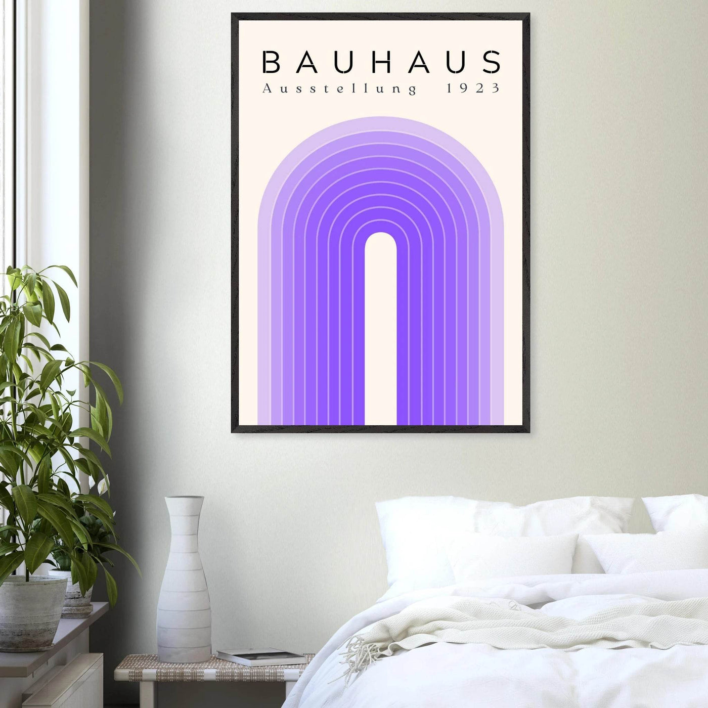 Bauhaus Ausstellung 1923 Violet - Vibrantwalls