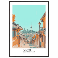 Seoul South Korea Wall Art - Vibrantwalls