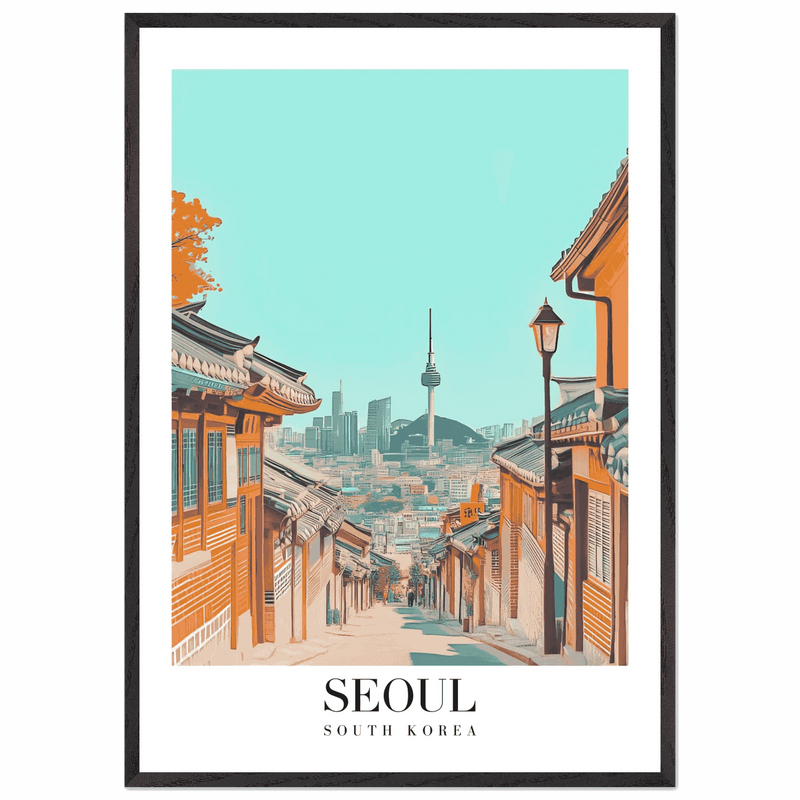 Seoul South Korea Wall Art - Vibrantwalls