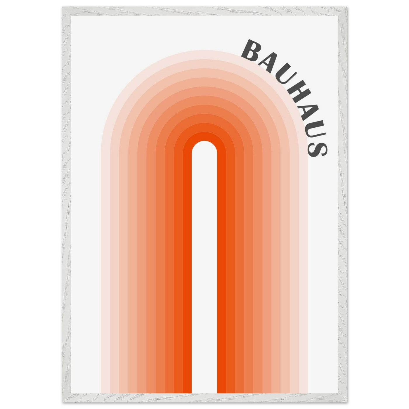 Bauhaus-Style Gradient Arch - Vibrantwalls