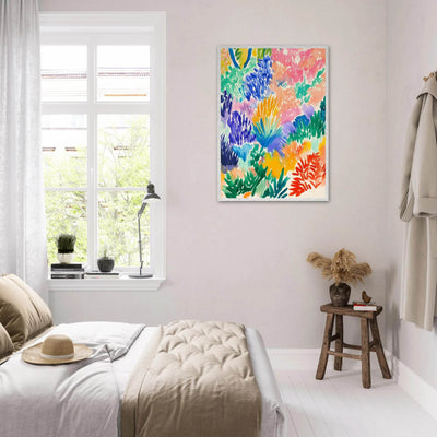 Matisse-Abstract Floral - Vibrantwalls
