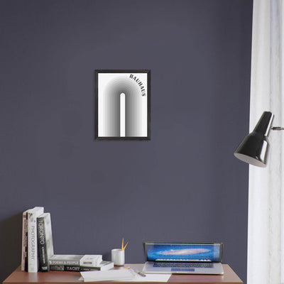 Bauhaus-Style Gradient Arch - Vibrantwalls