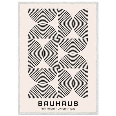 Bauhaus Black & Beige - Vibrantwalls