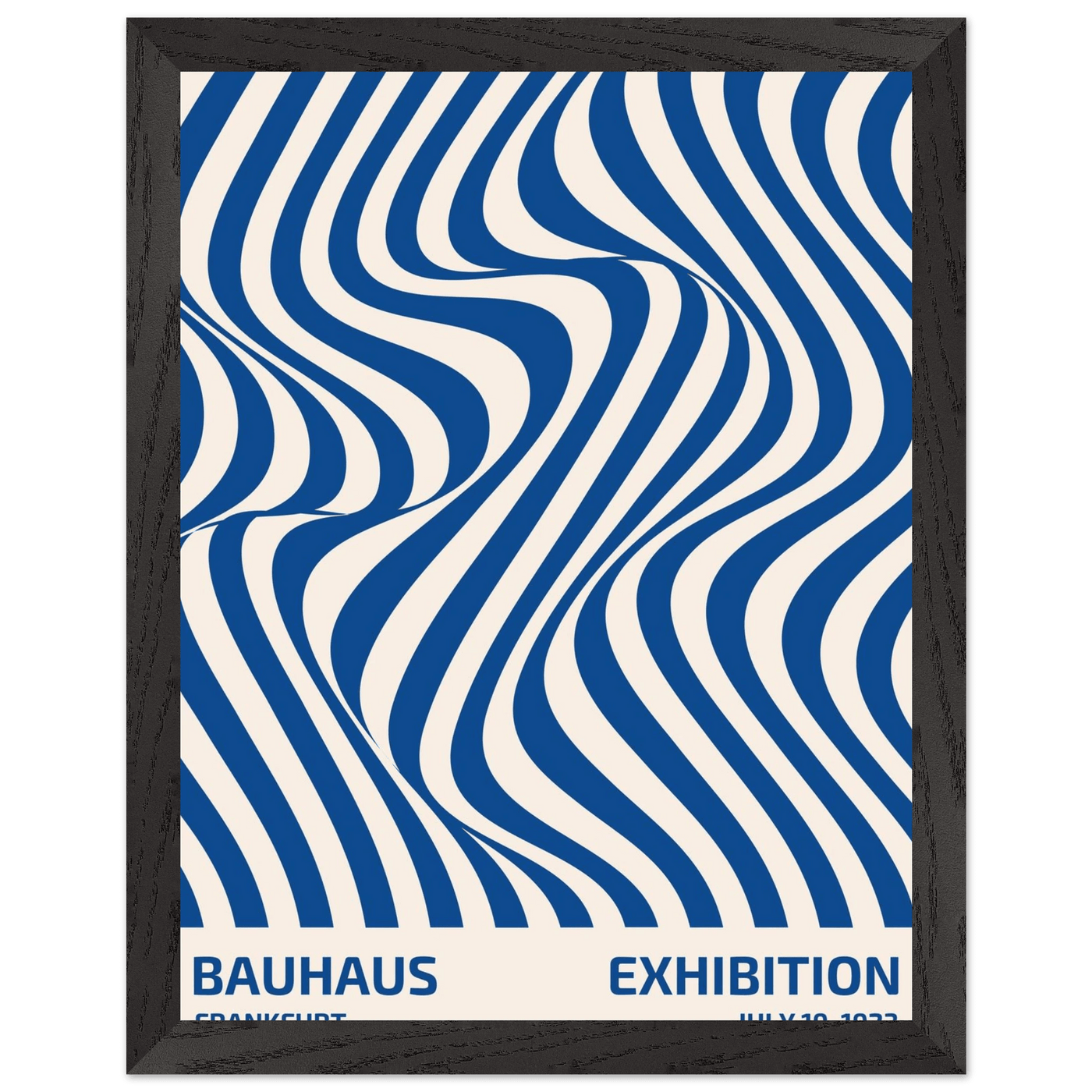 Bauhaus Ausstellung 1923 Op Art Wavy - Vibrantwalls