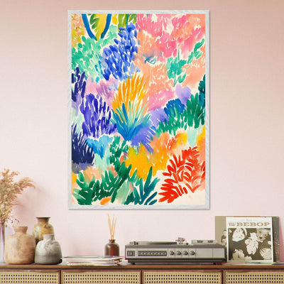 Matisse-Abstract Floral - Vibrantwalls