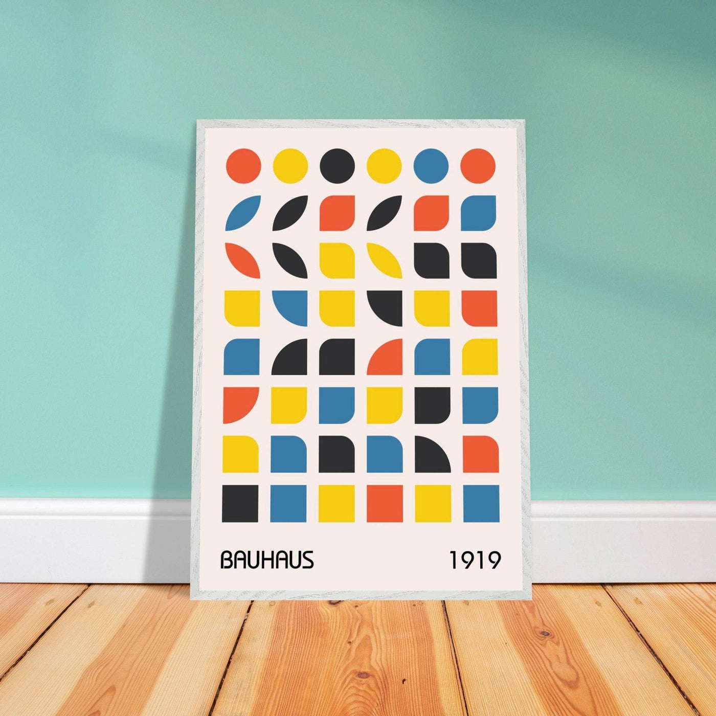 Bauhaus 1919 Geometric Abstract - Vibrantwalls