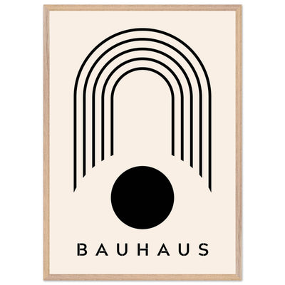 Bauhaus Black & Beige - Vibrantwalls