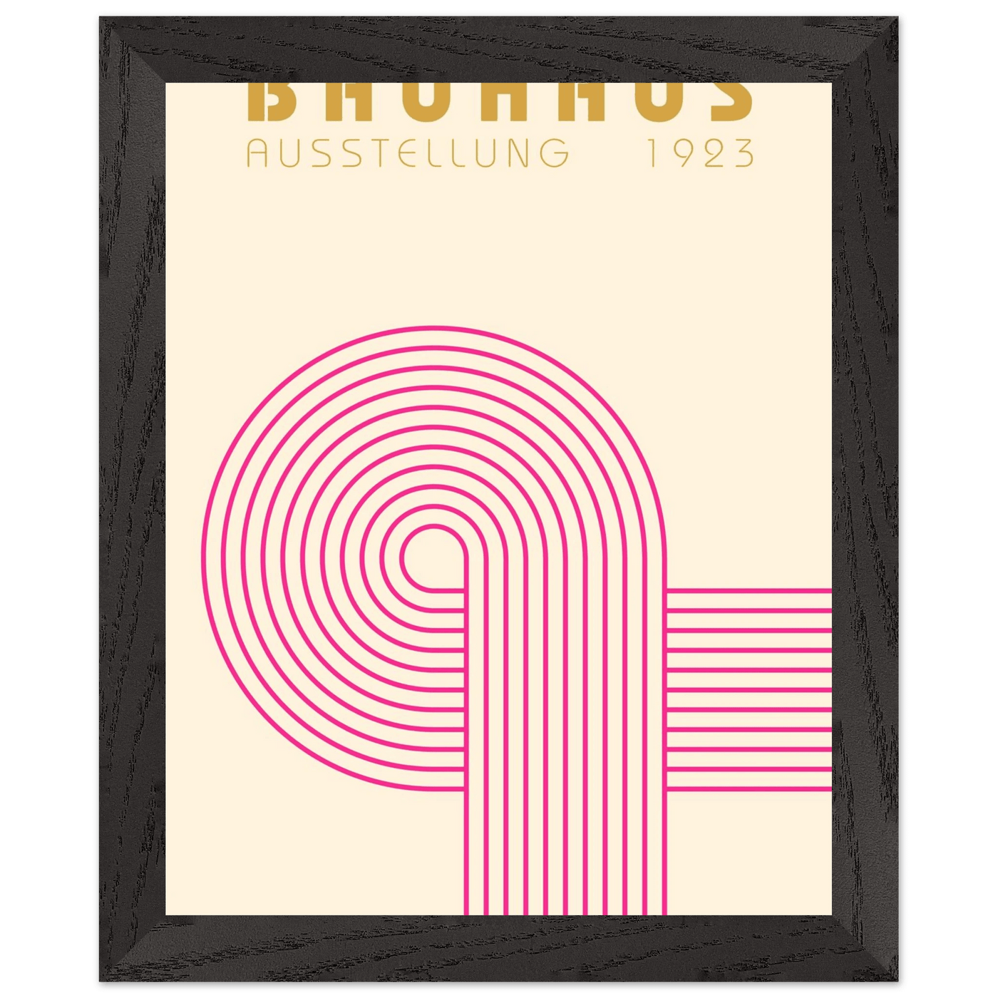 Bauhaus Pink Pop Decor for Modern Home Aesthetics - Vibrantwalls
