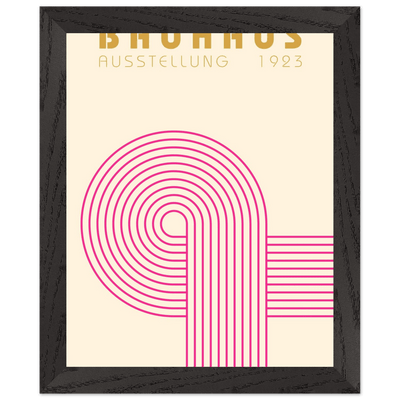 Bauhaus Pink Pop Decor for Modern Home Aesthetics - Vibrantwalls