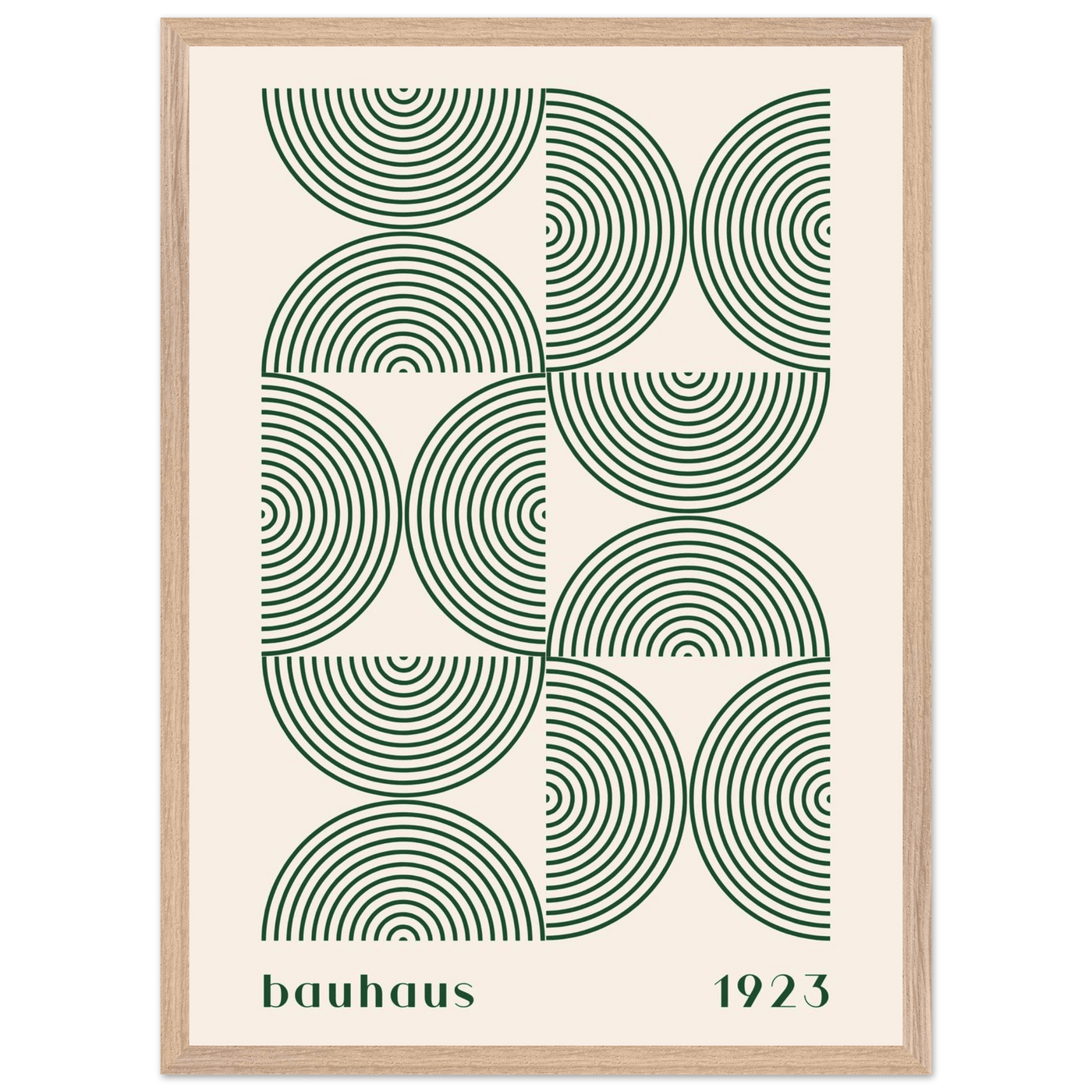 Bauhaus 1923 Geometric - Vibrantwalls