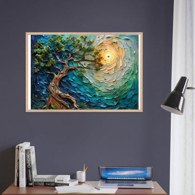 Textured Tree of Life - Vibrantwalls
