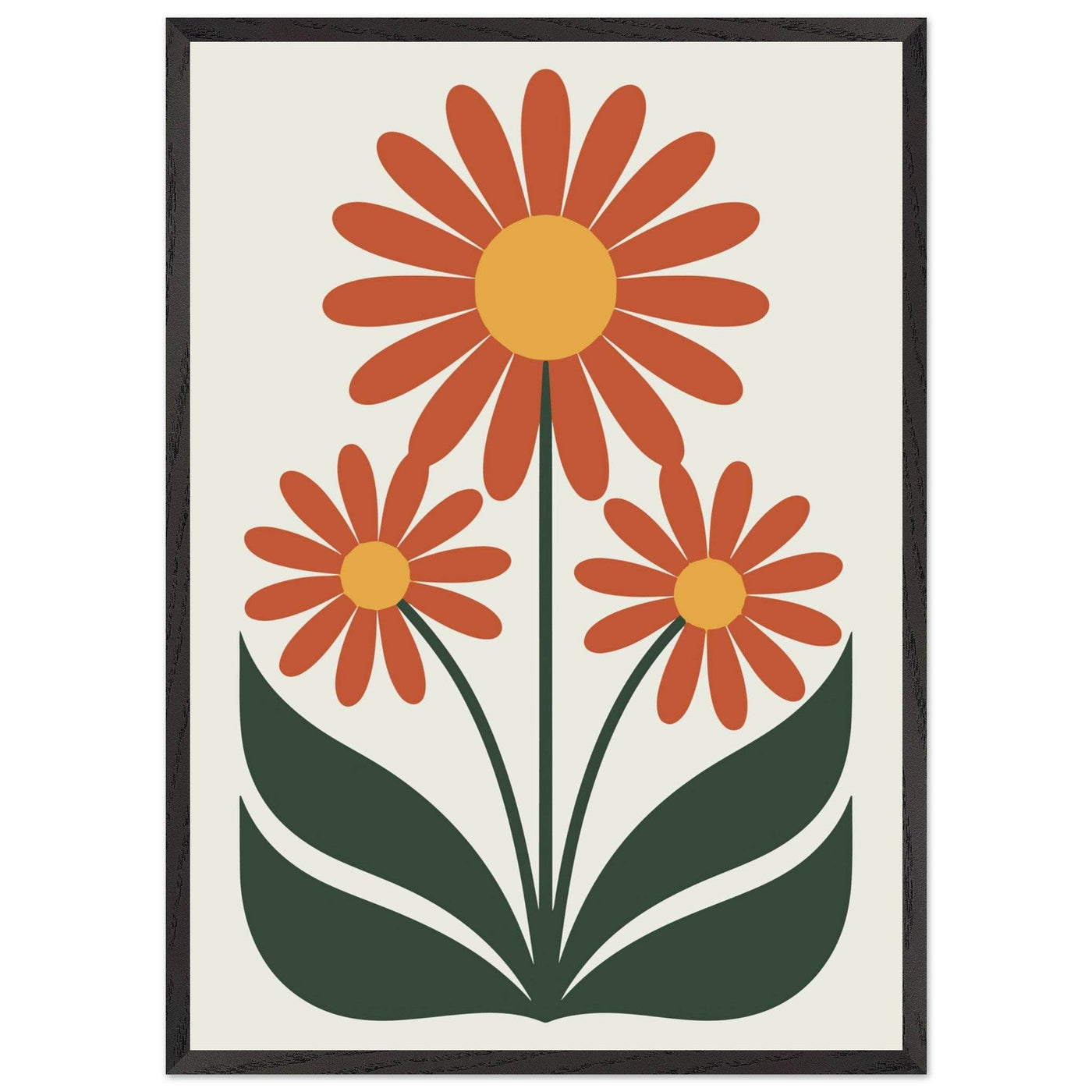 Abstract Floral Delight - Vibrantwalls
