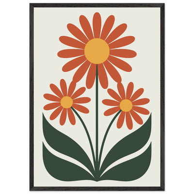 Abstract Floral Delight - Vibrantwalls