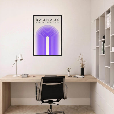 Bauhaus Ausstellung 1923 Violet - Vibrantwalls