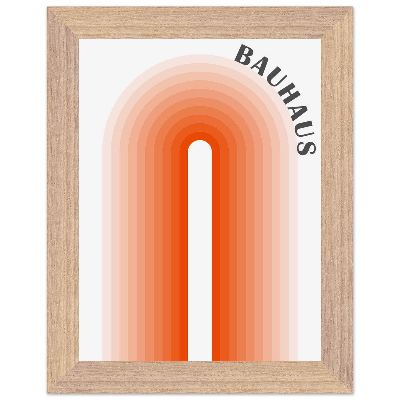 Bauhaus-Style Gradient Arch - Vibrantwalls
