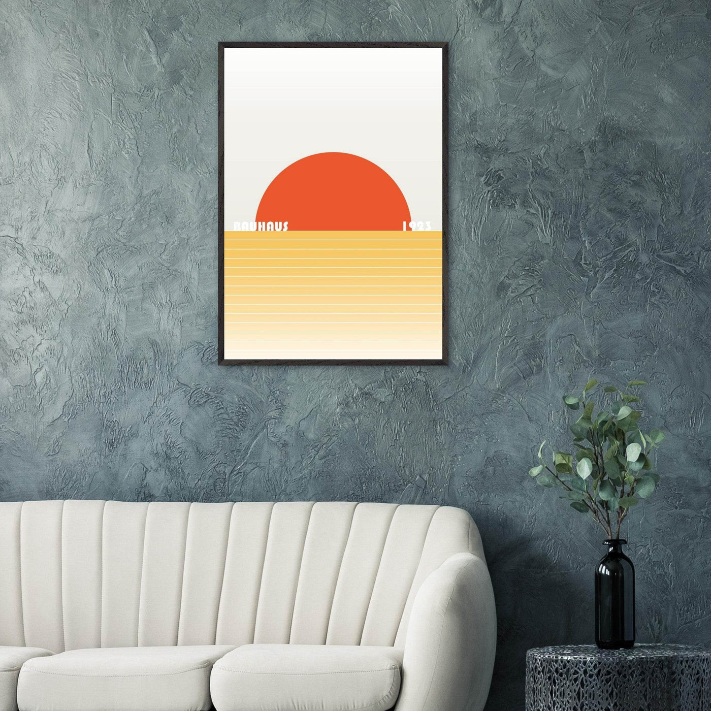 Bauhaus Sunset Abstraction - Vibrantwalls
