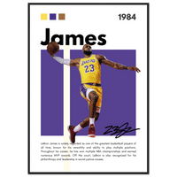 LeBron James Wall Art - Vibrantwalls