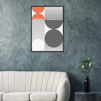 Bauhaus-Style Abstract Geometric - Vibrantwalls