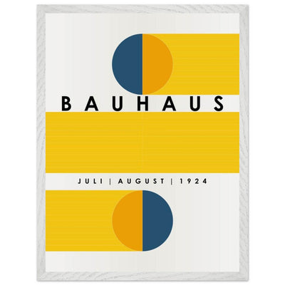 Bauhaus Blue Tunnel Geometric - Vibrantwalls