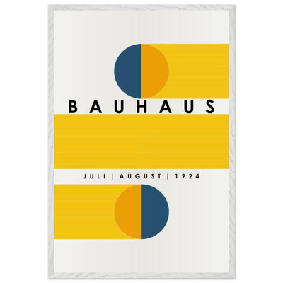 Bauhaus Blue Tunnel Geometric - Vibrantwalls