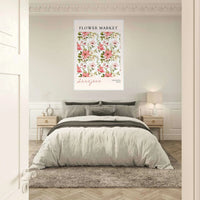 Watercolor Flower Market Wall Art - Vibrantwalls