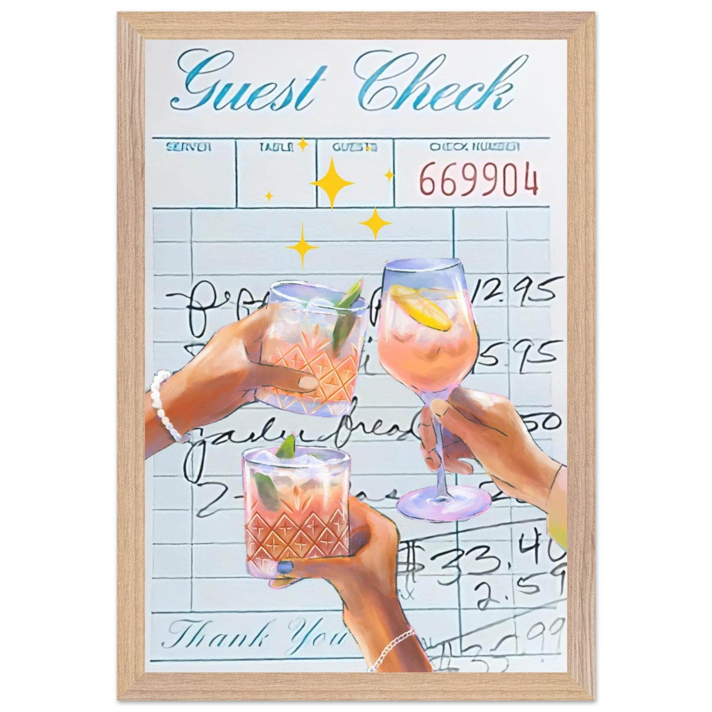 Vibrant Cocktail Party - Vibrantwalls