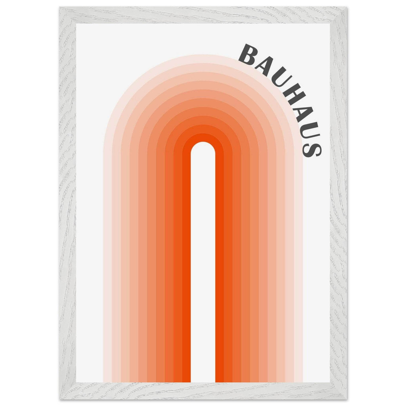 Bauhaus-Style Gradient Arch - Vibrantwalls