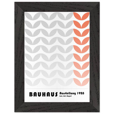 Bauhaus-Style Organic Leaves - Vibrantwalls