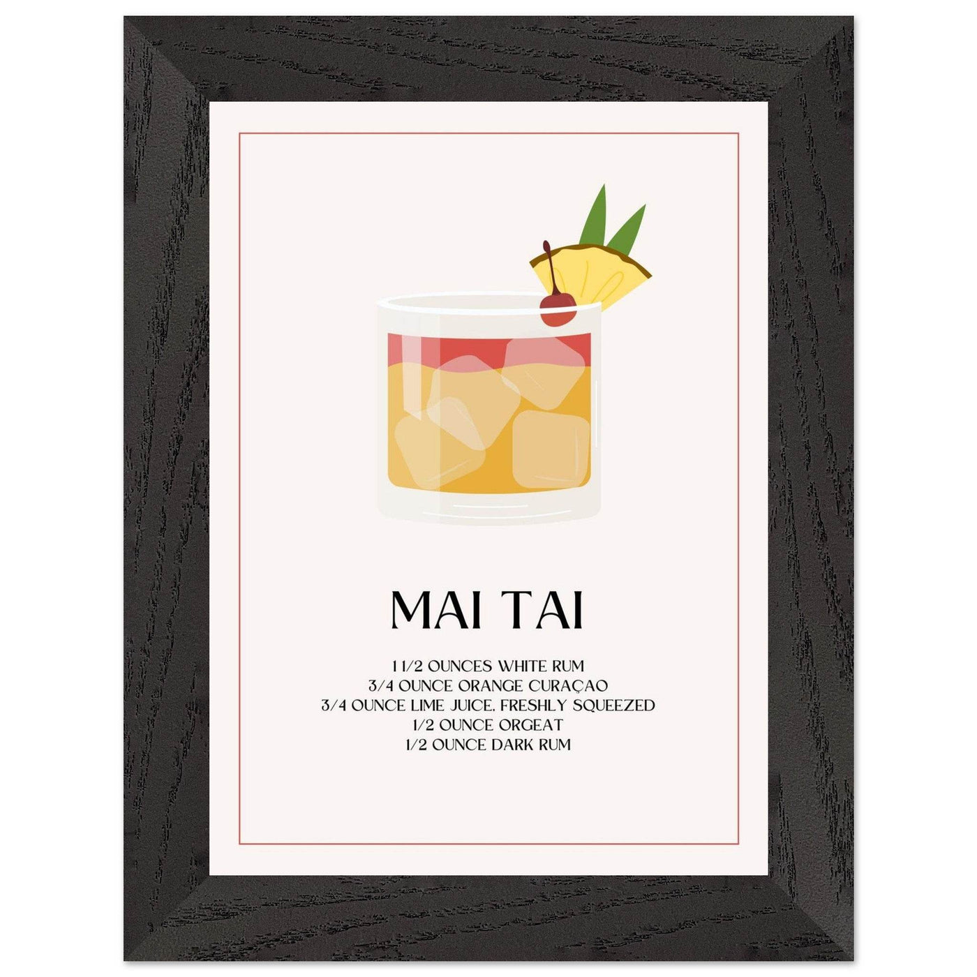 Mai Tai Cocktail Recipe - Vibrantwalls