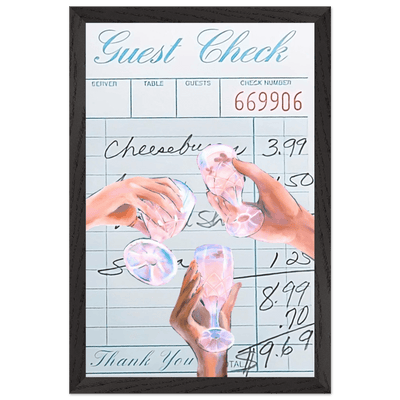 Vibrant Cocktail 'Guest Check' - Vibrantwalls
