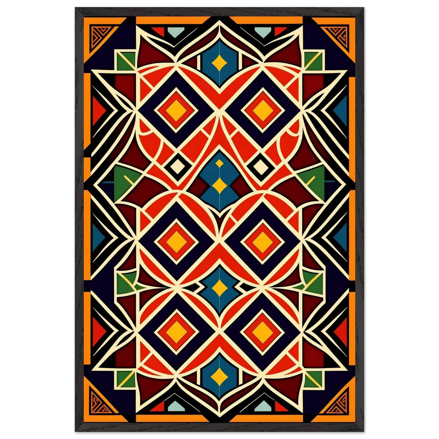 Abstract Geometric Wall Decor - Unique Boho Art for Contemporary Spaces - Vibrantwalls
