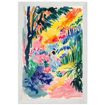 Vibrant Abstract Garden Henri Matisse - Vibrantwalls