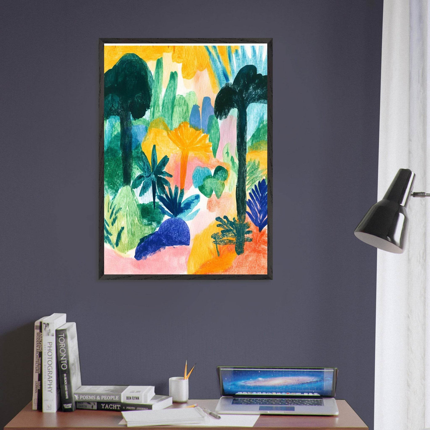 Abstract Tropical - Vibrantwalls